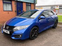 Used Honda Civic Sport 120 HP (88 kW) 2017 Blue Hatchback