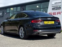 Used Audi A5 Sportback S-Line 252 HP (185 kW) 2018 Black Hatchback