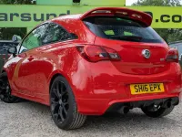 Used Vauxhall Corsa 205 HP (150 kW) 2016 Red Hatchback