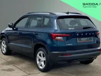 Used Skoda Karoq SE 150 HP (110 kW) 2021 Blue SUV
