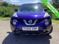 Used Nissan Juke Tekna 117 HP (86 kW) 2019 Blue SUV