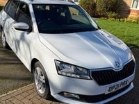 Used Skoda Fabia SE 95 HP (69 kW) 2021 White Estate