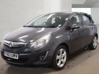 Usado Vauxhall Corsa 100 HP (73 kW) 2013 Cinzento Citadino