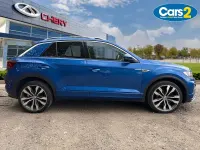 Used VW T-Roc R-line 150 HP (110 kW) 2019 Blue SUV