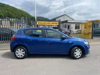 Used Dacia Sandero Comfort 100 HP (73 kW) 2021 Blue Hatchback