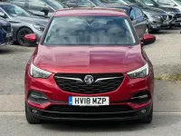 Used Vauxhall Grandland X S 130 HP (95 kW) 2018 Red SUV
