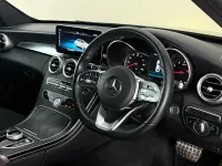 Used Mercedes C300 AMG line 2018 Black Sedan