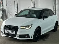 Used Audi A1 S-Line 105 HP (77 kW) 2013 White Hatchback