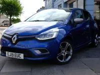 Used Renault Clio GT-Line 89 HP (65 kW) 2019 Blue Hatchback