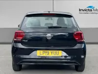 Used VW Polo SE 95 HP (69 kW) 2019 Black Hatchback