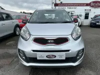 Used Kia Picanto City 68 HP (50 kW) 2013 Silver Hatchback