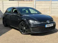 Used VW Golf VII GTD 184 HP (135 kW) 2016 Black Hatchback
