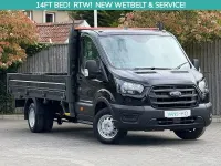 Usado Ford Transit 130 HP (95 kW) 2022 Preto Cabrios