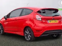 Used Ford Fiesta ST-Line 125 HP (91 kW) 2017 Red Hatchback