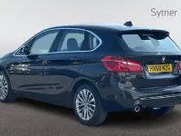Used BMW 220 Active Tourer Luxury Line 189 HP (139 kW) 2018 Black MPV