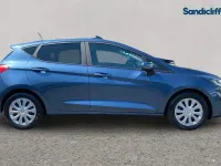 Used Ford Fiesta Trend 125 HP (91 kW) 2022 Blue Hatchback
