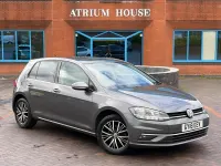 Used VW Golf VII SE 125 HP (91 kW) 2018 Grey Hatchback