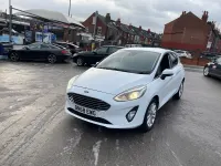 Used Ford Fiesta Titanium 2018 White Hatchback
