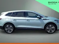 Used Skoda Enyaq iV Suite 147 kW (200 HP) 2022 Arctic silver metallic SUV