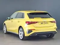 Used Audi A3 S-Line 150 HP (110 kW) 2024 Yellow Hatchback