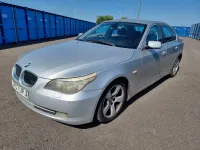 Used BMW 520 2007 Silver Sedan