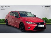 Used Lexus CT200h Sport Line 2017 Red/black Hatchback