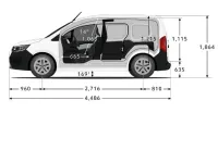 Neu Renault Kangoo 89 kW (122 PS) 2025 Weiß Van / Kleinbus