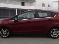 Used Ford Fiesta Zetec 2013 Red Hatchback