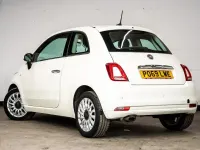 Used Fiat 500 Lounge 69 HP (50 kW) 2019 White Hatchback