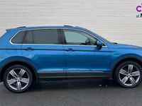 Used VW Tiguan Match 150 HP (110 kW) 2019 Caribbean blue metallic SUV