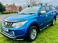 Used Mitsubishi L200 181 HP (133 kW) 2016 Blue Pickup