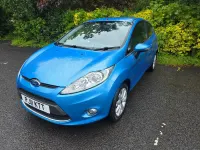 Used Ford Fiesta Zetec 82 HP (60 kW) 2011 Blue Hatchback