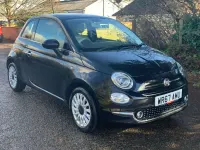 Usado Fiat 500 Lounge 69 HP (50 kW) 2017 Preto Citadino