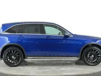 Used Mercedes GLC300 AMG line 333 HP (244 kW) 2022 Blue SUV