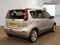 Used Nissan Note N-TEC 88 HP (64 kW) 2010 Silver Hatchback