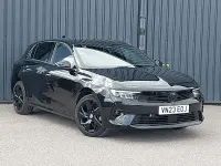 Used Vauxhall Astra GS Line 130 HP (95 kW) 2023 Black Hatchback