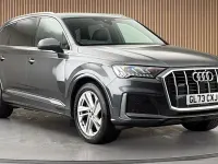 Used Audi Q7 S-Line 231 HP (169 kW) 2023 Daytona gray pearl effect/daytona gray pearl effec SUV
