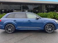 New Audi Q7 Black Edition 2026 Blue SUV