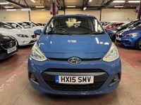 Used Hyundai i10 SE 87 HP (63 kW) 2015 Blue Hatchback