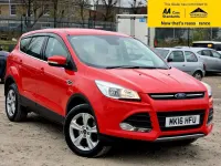 Used Ford Kuga Zetec 150 HP (110 kW) 2016 Red SUV