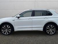 Used VW Tiguan R-line 150 HP (110 kW) 2018 White SUV