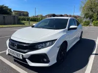 Used Honda Civic SR 120 HP (88 kW) 2019 White Hatchback
