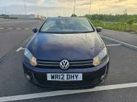 Used VW Golf Cabriolet GT 140 HP (102 kW) 2012 Mauve purple Cabriolet
