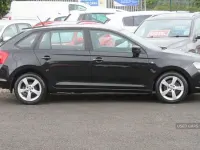 Used Skoda Rapid Elegance 90 HP (66 kW) 2014 Black Hatchback
