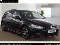 Used VW Golf VII R-line 150 HP (110 kW) 2019 Deep black pearl Hatchback