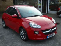Used Vauxhall Adam Jam 70 HP (51 kW) 2015 Red Hatchback