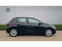 Used VW Polo Style 95 HP (69 kW) 2022 Black Hatchback
