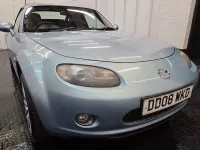 Used Mazda MX5 160 HP (117 kW) 2008 Blue Cabriolet