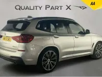 Used BMW X3 M Sport 292 HP (214 kW) 2021 Silver SUV