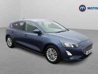 Used Ford Focus Titanium 125 HP (91 kW) 2019 Blue Hatchback